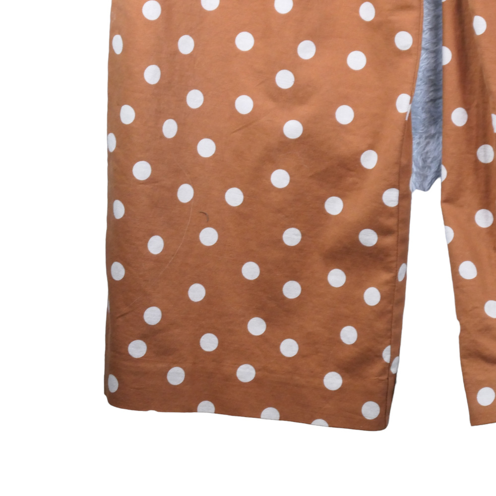 Anthropologie Orange Polka Dot Jumpsuit - Picture 7 of 14